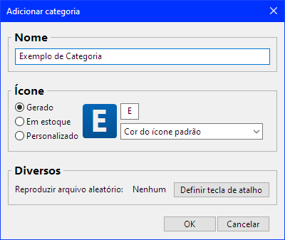 Organizando Sons em Categorias